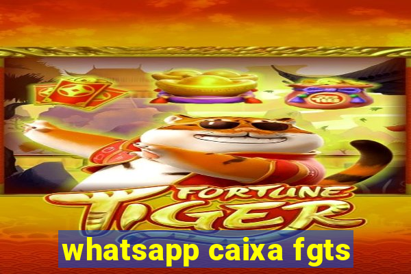 whatsapp caixa fgts